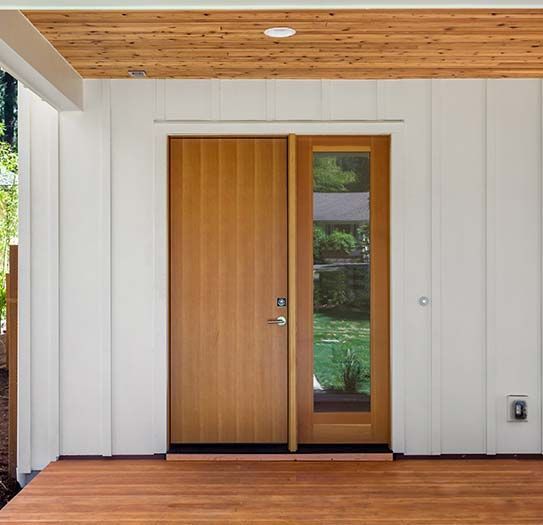 Door installation project in Bend, OR
