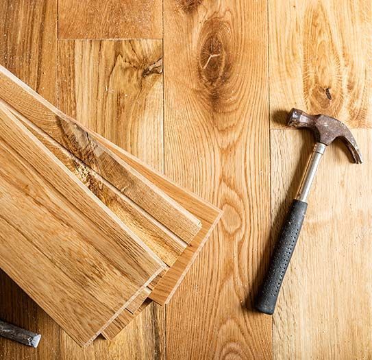 Hardwood flooring project in Bend, OR